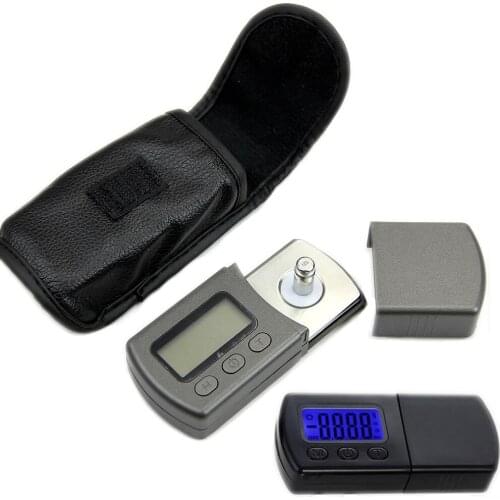1pc Professional LP Digital Turntable Stylus Force Scale Gauge led Backlight Measurement Analysis Instruments