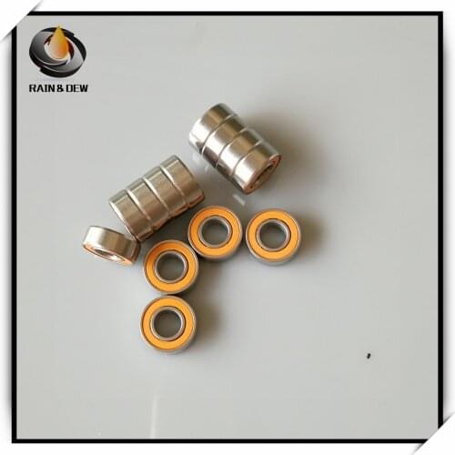 2Pcs 5X11X4mm SMR115 2OS CB ABEC7 LD 5x11x4 SMR115 2RS Stainless steel hybrid ceramic ball bearing