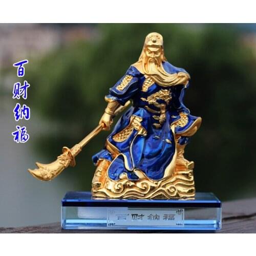 2020 HOME OFFICE SHOP CAR Efficacious Talisman Protection Money Drawing Martial God of wealth guan gong Guandi FENG SHUI statue