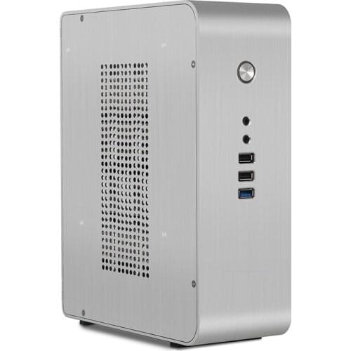 9000 Aluminum Desktop FOR HTPC computer case vertical desktop ITX MINI Chassis