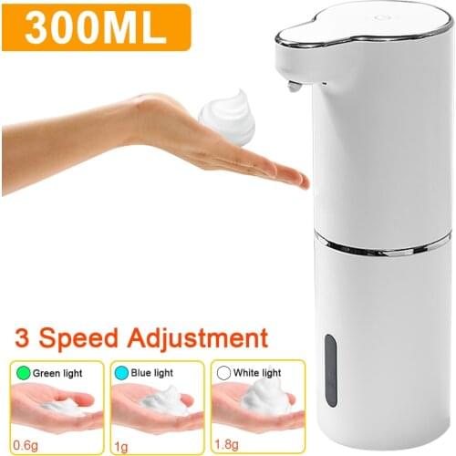 Touchless Automatic Foam Soap Dispenser USB Charging Infrared Smart Sensor Hand Sanitizer Washing Machine for Adult/Children