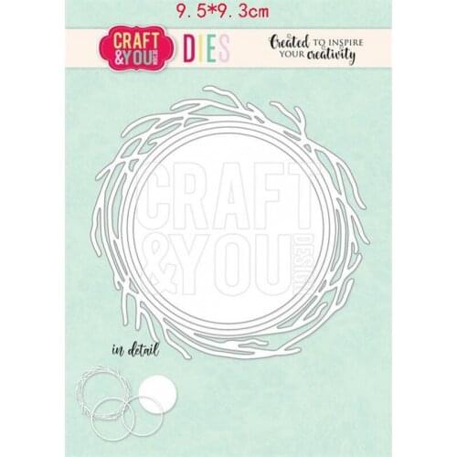 CH 2021 New Arrival Circle Metal Cutting Dies Stencils for DIY Scrapbooking/photo Album stamps Decorative Embossing DIY Paper