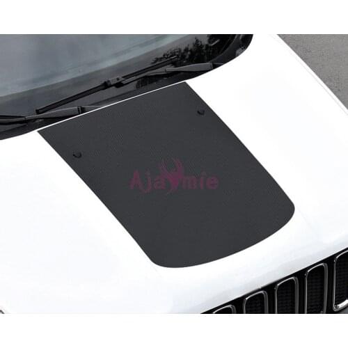 For Jeep Renegade 2016 2017 2018 Carbon Fiber Color Car Hood Film Decal Car Sticker Protector Styling Accessories