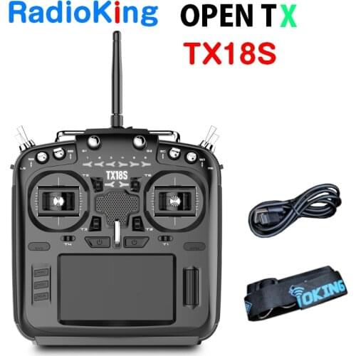 OpenTX RadioKing TX18S/Lite Hall Sensor Gimbals Multi-protocol RF System OpenTX Transmitter for RC Drone