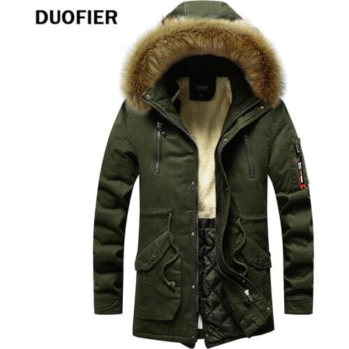 Мужские парки с мехом DUOFIER China At AliExpress
