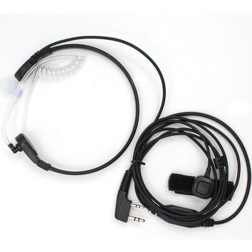 Throat Microphone Throat Vibration Headset For BaoFeng UV-5R UV-B5 UV-B6 BF-888S TG-UV2 KG-UVD1P TH-UVF8D Two Way Radio