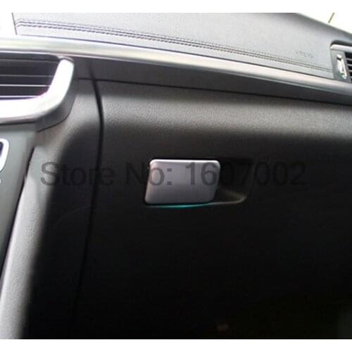 For Kia OPTIMA K5 2016 JF CHROME GLOVE BOX DOOR HANDLE COVER TRIM STRIP OVERLAY BADGE LID INNER CENTER CONSOLE ACCESSORIES