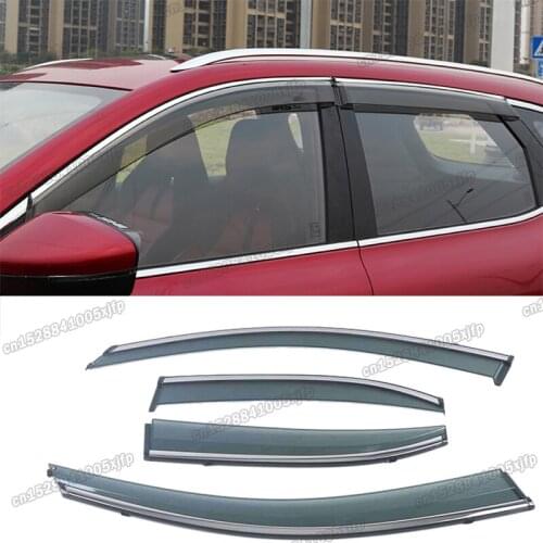 Car Window Rain Shade Shiled Visor Trim Cover Styling for mg HS 2018 2019 2020 2021 2022 Accessories Auto styling guard exterior