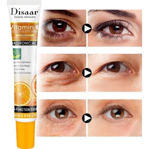 Eye Cream VC Serum Anti-Wrinkle Anti-Age Remove Dark Circles Eye Care Against Puffiness And Bags Hydrate Eye Cream