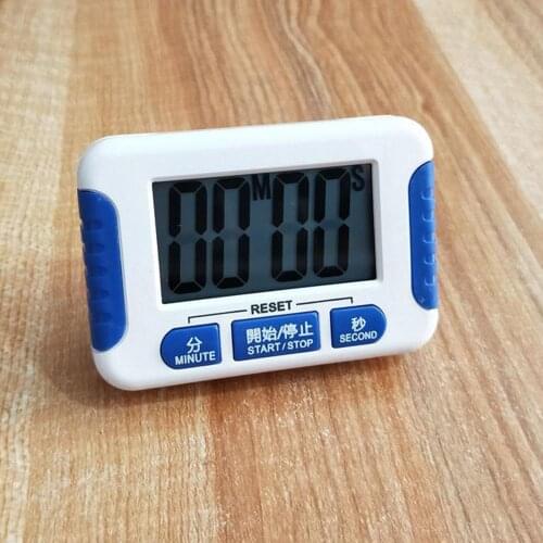 Kitchen Cooking Timer Countdown Clock Home Machine with Display Screen Cooking Alarm Clock with Stand Kitchen Timer Practical