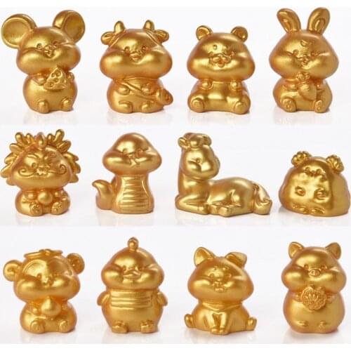 Mini Animals Figurines Model Toys Pet Shop Mini Classic Toy Indeformable Table Decorations Cake Toppers Mini Dollhouse Figurines