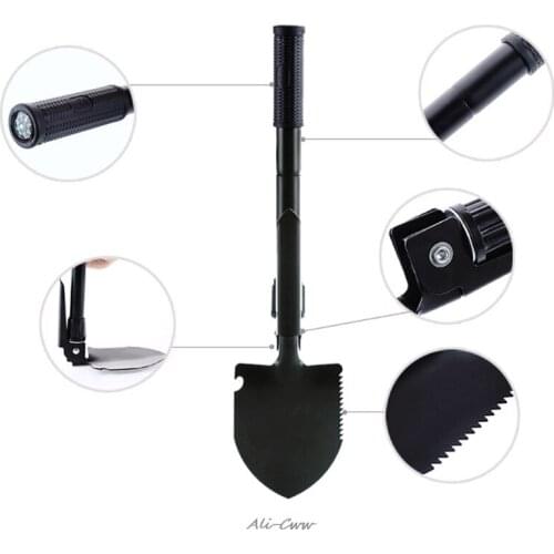 Multi-Purpose Military Tactical Folding Shovel Camping Hiking Survival Tools New