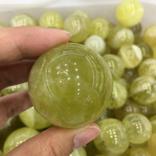 NATURAL citrine quartz crystal sphere ball healing