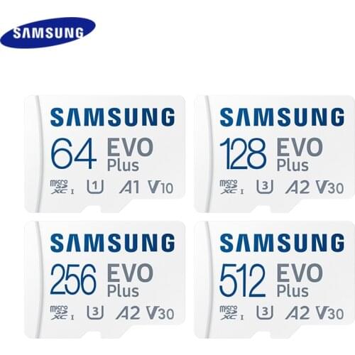 SAMSUNG Flash Card 128GB TF Card Memory Card 256GB Micro SD Card Class Red Max 80 MB/S Uitra C10 EVO Plus U1 SDXC Card