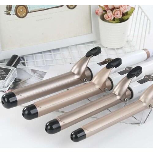 2021 New 9mm-38mm Professional Ceramic Hair Curler Lcd Curling Iron Roller Curls Wand Waver Fashion Styling Tools