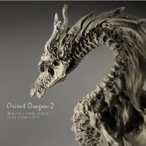 Resin Model China Dragon Bone Resin colorless (12CM) A-19720