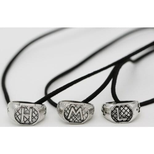 The Mortal Instruments City Of Bones Necklace Vintage Morgenstern Herondale Lightwood Family Shadowhunters Pendant Men Wholesale