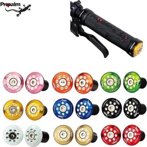 9 colors Propalm bicycle grip plug Creative bike handlebar grip cover cap fit brompton bike handlebar