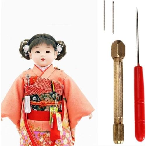 1set DIY Doll Hair Toll Set 0.6/0.8mm Doll Hair Rooting Reroot Rehair Tool F3ME