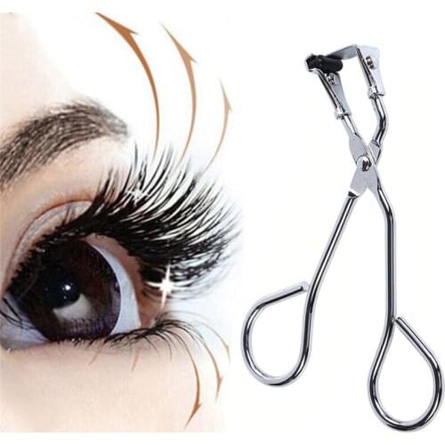 1Pc Eyelash Curlers Eye Lashes Curling Clip False Eyelashes Cosmetic Beauty Makeup Tool Metal Accessories Part Eyelash Clip