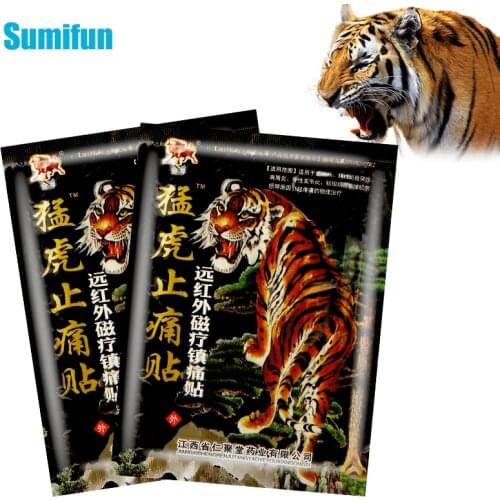 16pcs Tiger Balm Pain Relief Patch Rheumatoid Analgesic Arthritis Stickers Knee Muscle Joint Sprain Body Massage Medical Plaster