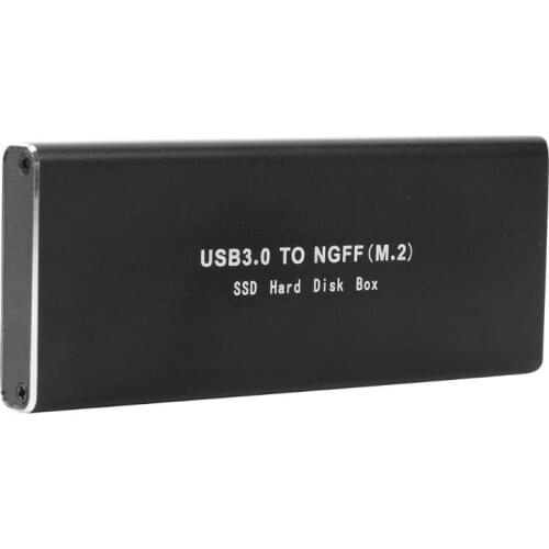 VKTECH M2 SSD Case Hard Disk Case USB3.0 Micro-B to M.2 NGFF Adapter External Hard Drive Disk HDD Box SSD Enclosure m.2 SSD Case