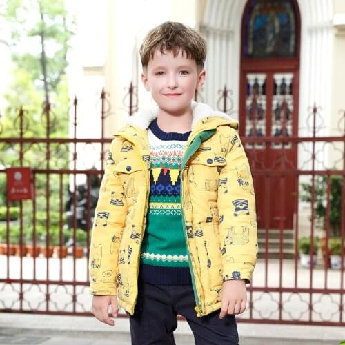 Flying Whales Boys' Parkas