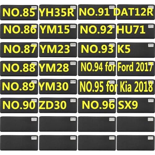 85-96 Lishi 2 in 1 Tool YH35R YM15 YM23 YM28 YM30 ZD30 DAT12R HU71 K5 SX9 For Ford 2017 For Kia 2018 Locksmith Tool