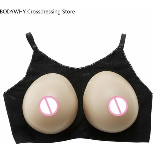 5000g Artificial Silicone Breast Petals Huge Breasts Form A Realistic Breast With A Shoulder Strap Nipple Cover Latex Bodysuit