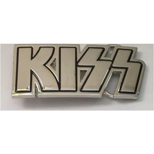 KISS belt buckle SW-BY478 brand new condition suitable for 4cm wideth belt with continous stock