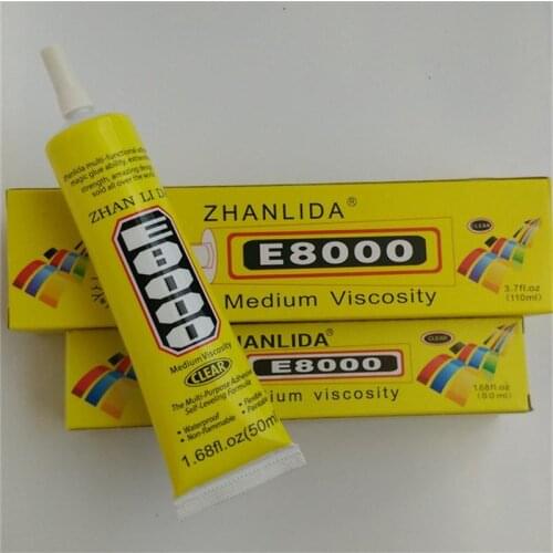 2Pcs E8000 Glue For Touch Screen Mobile Phone Frame Epoxy Resin Adhesive Diy Jewelry Nail Art Glass Crystal Jewelry