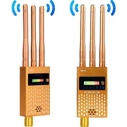 Multi-function Anti-spy Detector Professional RF Signal Detector Bug Camera GSM Audio Bug Finder Scan Wireless Signal Detector