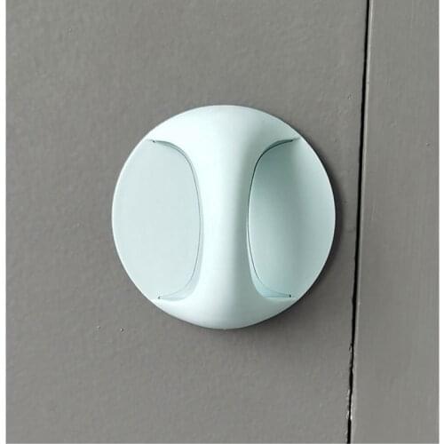 Self-adhesive Silicone Anti-Collision Crash Doorknob House Door Stopper Wall Protectors Pad Door Handle Lock Silencer Protective