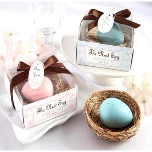 Wedding Favors Nest Egg Soap Gift box cheap Practical Unique Wedding Bath & Soaps Small Favors LX8801