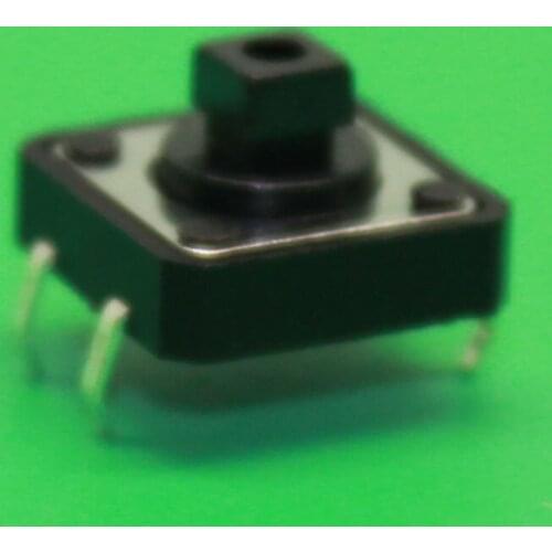 10PCS DIP 12X12X7.3 Tactile Tact Push Button Micro Switch Momentary 12*12*7.3 MM good quality