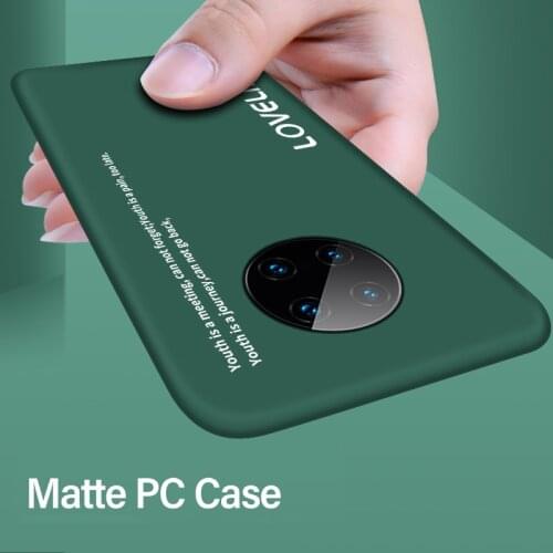 Ultra-thin Colorful Matte Hard PC Phone Case For Huawei Mate 30 20 P40 P30 P20 lite Pro Honor 10 8 Cute Shockproof Frosted Cover