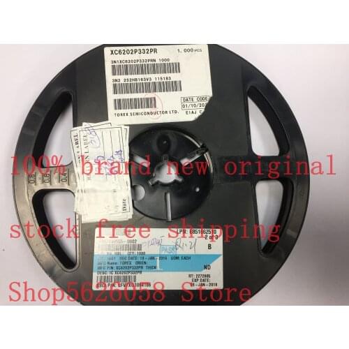 XC6202P332PR SOT89 100% new original freeshipping 50PCS-3000PCS/LOT STOCK
