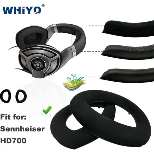Replacement Ear Pads for Sennheiser HD700 HD 700 HD-700 Headset Parts Leather Earmuff Earphone Sleeve Cover