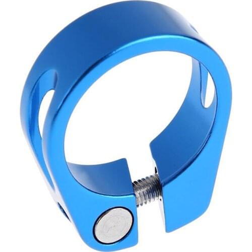 MTB Seatpost Clamp 31.8 Screw Hollow Seatpost Clamp Seatpost Clamp Dead Flying Seatpost Clamp Suitable for 27.2 Seatpost