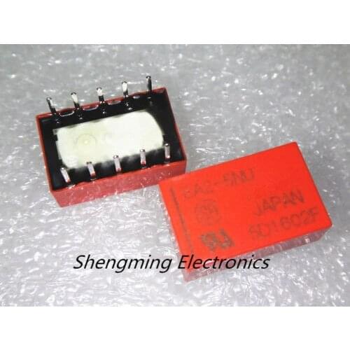 10PCS 10pins 5V 12V EA2-5 EA2-12 EA2-5NU EA2-12NU Signal Relay Original