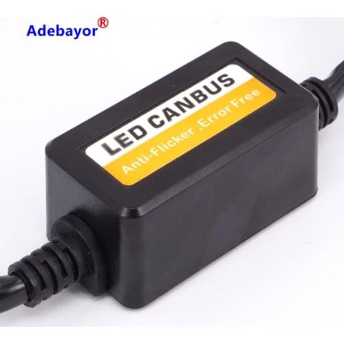 2pcs Car HID Xenon H13 Warning Canceller Decoder for HID H13 High low beam headlight lamp car accessories Adebayor