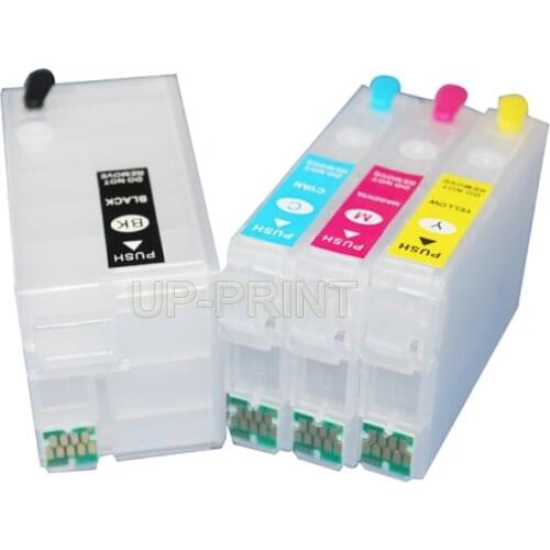 UP 5sets T2521 252XL Refill ink cartridge compatible for epson WorkForce WF7620 WF7610 WF3640 WF3620 WF7710 WF7720 WF7725