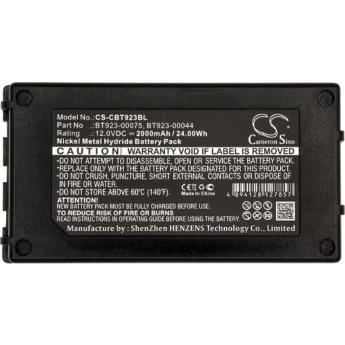 Cameron Sino 2000mAh battery for CATTRON THEIMEG Easy u. Mini TH-EC 30 u. 40 LO BT081-00053 00061 BT92300075 BT923-00075