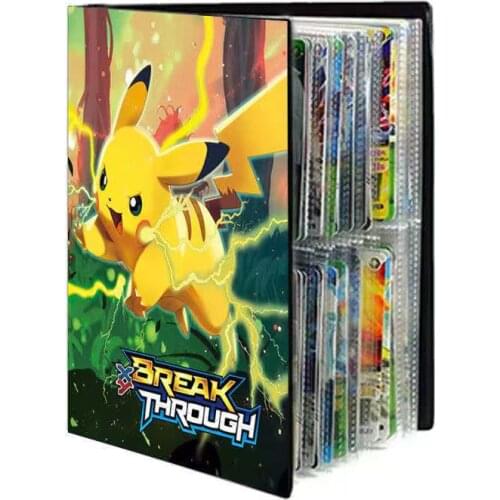 Pokemon Cards Album Book Cartoon Anime New 80/240PCS Game Card VMAX GX EX Holder Collection Folder Kid Cool Toy Gift