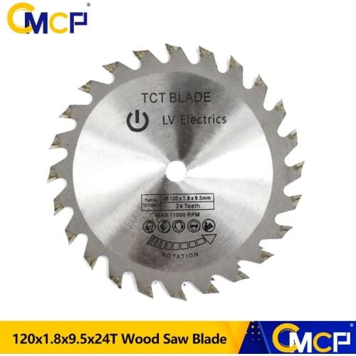 1pc 120x1.8x9.5x24T Circular Saw Blade For Wood Carbide Alloy Woodworking Saw Blade TCT Cutting Disc Saw Cutting Disc