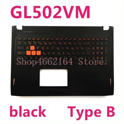 For ASUS FX60 s5vm S5YV GL502VM ZX60V FX60VM GL502VMK VML VMZ GL502V GL502 Bilingual laptop keyboard frame C case external