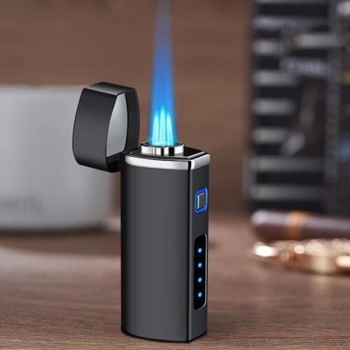 Electric Lighter Lighter Vintage Lighters Bulk Torch Lighter Butane Lighter Gift for Men Turbo Lighter Dropship Suppliers