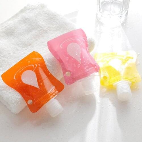 1PCS 10ml Mini Cute Fruit Refillable Bottles Portable Empty Shampoo Cosmetic Cream Lotion Container Travel Storage