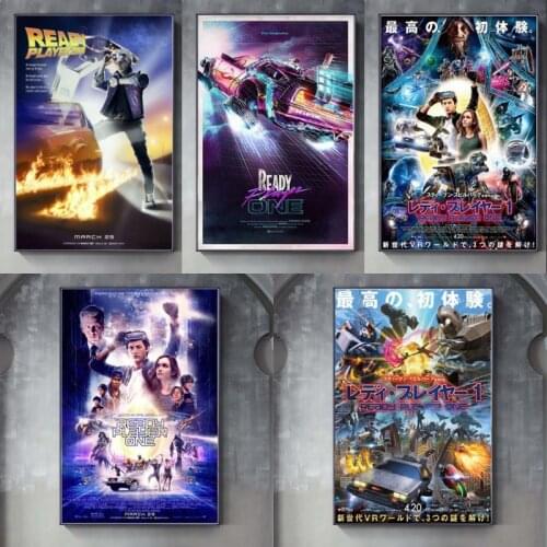 Ready Player One Hot Movie Back To The Future Spielberg Classic DIY 5D Diamond Painting Wall Art Pictures for Home Decoration