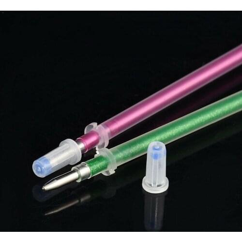 Gel Pen Refill 48 Color Gel Colors Gel Pencils Multi Bag Refills Paintings Gel Colored Ink Core Pen Colored Set T0D1